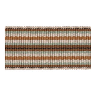 Sample - Schumacher X Neisha Crosland Topaki Stripe Tape Medium in Mustard For Sale