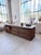 A very old confectioner's counter in solid oak, dating from around 1900. we love its extra-large size, measuring 3 meters...