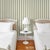 2020s Sample - Schumacher Louise Stripe Wallcovering In Moss For Sale - Image 5 of 6