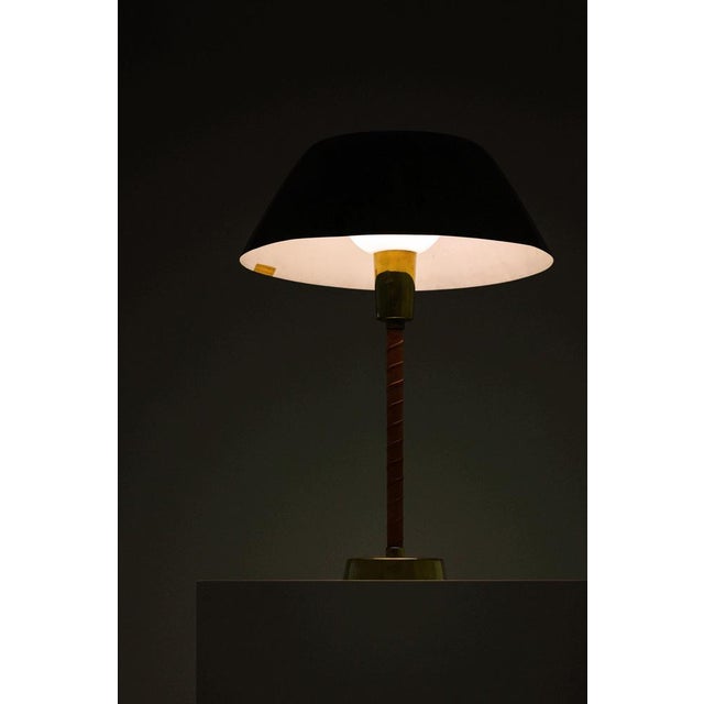 1950s Table Lamp in Brass and Aluminum from Lisa Johansson-Pape, 1950s For Sale - Image 5 of 7