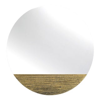 Orizzonte 600 Tondo Oro Mirror by Disain1971 For Sale