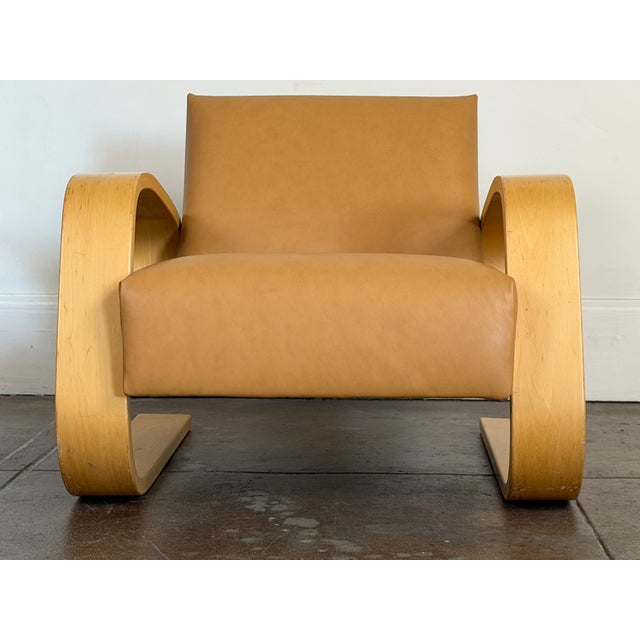 Vintage 1980's Alvar Aalto Artek 400 Tank Chair For Sale - Image 16 of 16
