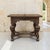 The bold turnings and ebonized accents give this 19th century Dutch oak table its distinctive character. Its design draws...