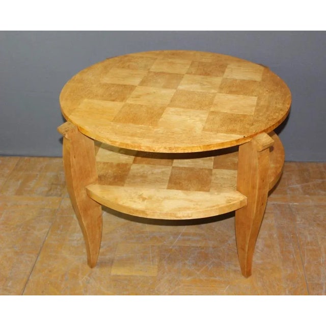 Art Deco Side Table in Birch, Norway, 1930s For Sale - Image 9 of 12