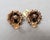 Metal Vintage 1960s Signed Napier Goldtone Faux-Coral Clip Earrings-2 Pieces For Sale - Image 7 of 7
