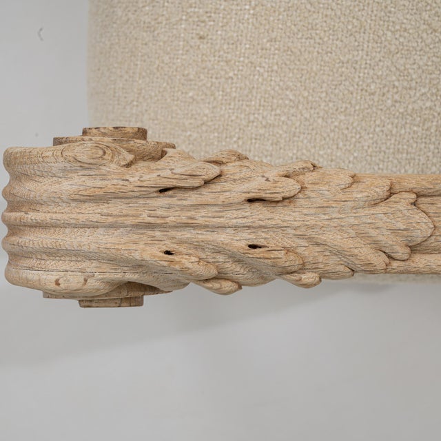 Wood 1900s French Oak Armchairs With Upholstered Cushions - A Pair For Sale - Image 7 of 18