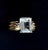 This is part of Chairish’s Fine Jewelry assortment. DESIGNER CLYDE DUNEIER, Aquamarine & Diamond 14k Yellow Gold 2.7 Carat...