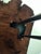1960s Monumental 3-Inch Old-Growth Redwood Slab Coffee Table For Sale - Image 11 of 12