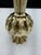 Viimntage Brass Vase For Sale - Image 4 of 9