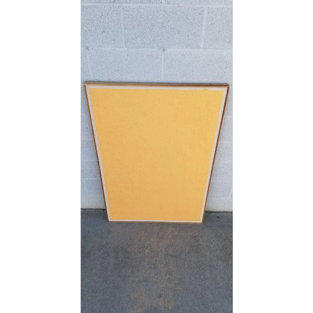 2010s Modern Abstract Painting on Canvas, Framed For Sale - Image 5 of 11