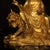 Late 19th Century Gilt Bronze Ksitigarbha Bodhisattva Statue on Lion, 7kg For Sale In Los Angeles - Image 6 of 9