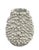 2000 - 2009 Vintage Italian Hand-Crafted White Ceramic Petal Texture Statement Vase For Sale - Image 5 of 12