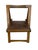 Mid-Century Modern Folding Walnut Dining Chairs - Set of 4 For Sale - Image 4 of 8