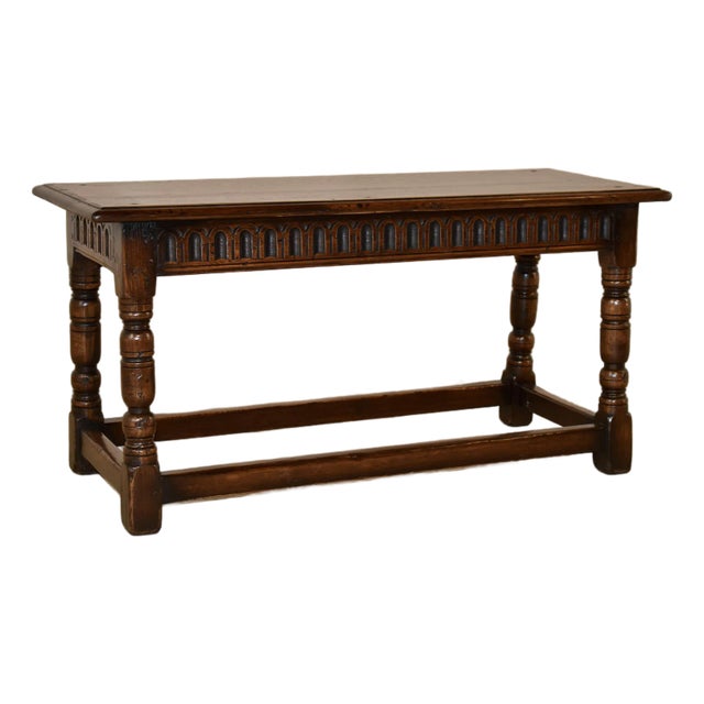Late 19th Century English Oak Joint Bench For Sale