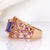 2020s 1.4Ct Statement Tanzanite Ring With Pink Sapphire Accents: Solid 14k Gold, 8x6mm, Size 6.75 For Sale - Image 5 of 7