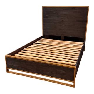 Queen Size Zin Home Elle Brass Bed Frame For Sale