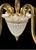 Lenox Vintage Lenox Porcelain Brass Large 6 Light Traditional Chandelier For Sale - Image 4 of 14