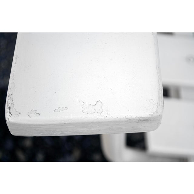 Wood Folding Garden Chairs by Carlo Hauner for BFC, 1960s, Set of 4 For Sale - Image 7 of 8