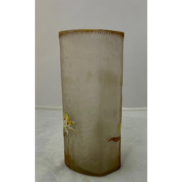 Glass Early 20th Century Mont Joy Art Glass Vase For Sale - Image 7 of 12