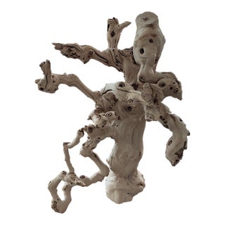 Vintage Wood Sculpture For Sale