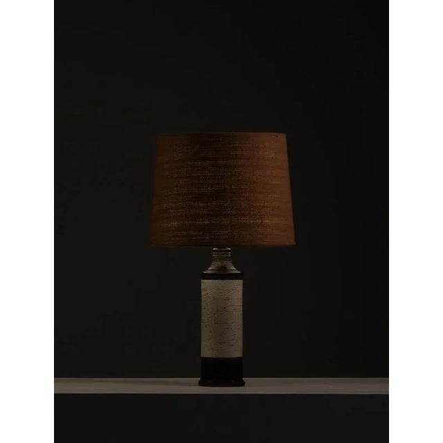 Italian Ceramic Table Lamps attributed to Bitossi for Bergboms, 1960s, Set of 2 For Sale - Image 3 of 10