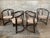 Wood Mid-Century Dutch Bentwood and Bamboo Dining Chairs by Rohe Noordwolde, 1970s, Set of 4 For Sale - Image 7 of 18