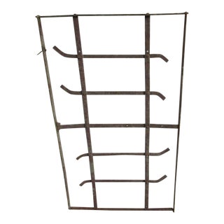 Antique Victorian Iron Window For Sale