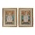 Pair of Large Midcentury Qing Style Chinese Ancestral Portraits Newly Framed and Matted For Sale