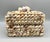 Tan Vintage Coastal Seashell Covered Shell Encrusted Box – Coastal / Tropical For Sale - Image 8 of 18