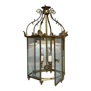 Early 20th Century Tuscan Style Cage Pendant