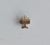 Illustration Vintage Menorah Lapel Pin Tie Tack Judaica Ornate For Sale - Image 3 of 3