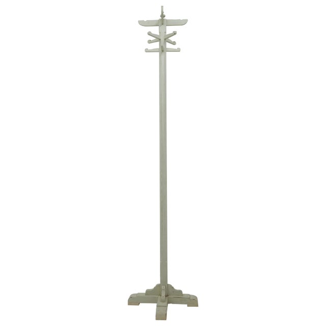 Antique Wood Rack, 1920s For Sale - Image 10 of 10