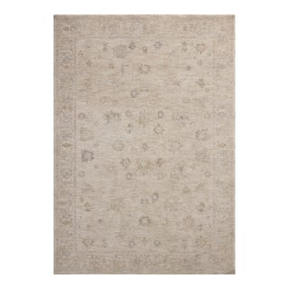 Chris Loves Julia x Loloi Louisa Oatmeal / Stone 5'-3" x 7'-6" Area Rug For Sale