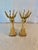 Mid 20th Century Jack Housman Brass Stag Deer Bookends - A Pair For Sale - Image 6 of 10