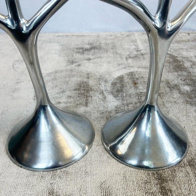 Danish Modern Six Branch Candelabras, 1960s, Set of 2 For Sale - Image 10 of 12