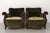 Danish Carved Lounge Chairs in Green Velvet, 1920s, Set of 2 For Sale - Image 9 of 18