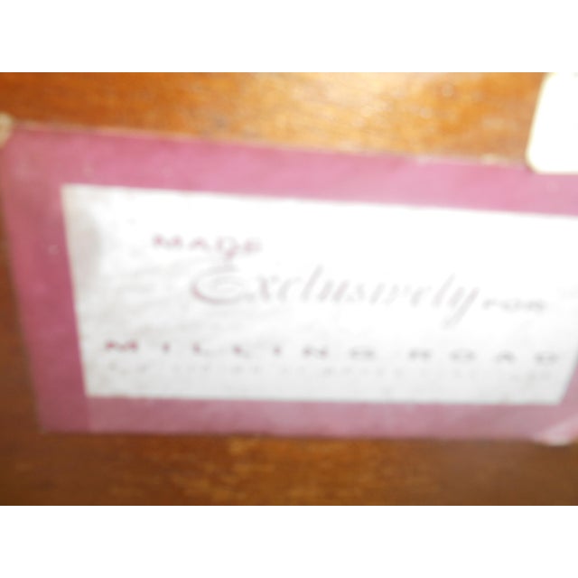 Wood Baker Furniture Milling Road Scallop Nightstands- Pair For Sale - Image 7 of 7