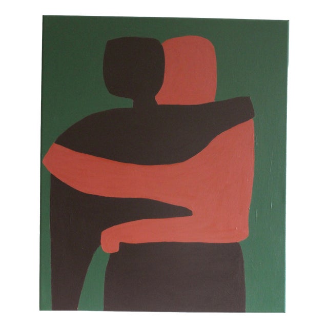 Bodasca, Can I Hold You Version Verte, 2026, Canvas For Sale