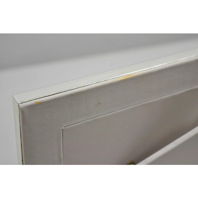 Late 20th Century Lauren Ralph Lauren "Vows" Silver Plated 5x7 Wedding Photo Picture Frame For Sale - Image 17 of 18