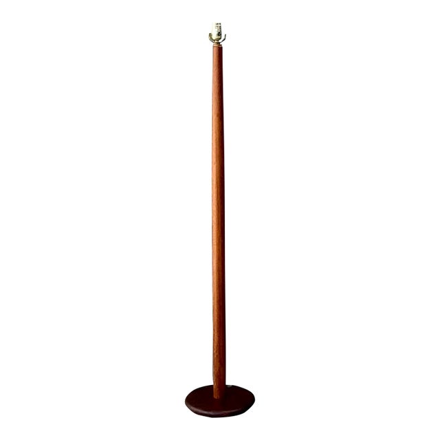 Vintage Danish Teak Floor Lamp For Sale