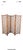 Mid 20th Century Teak Four Panel Room Divider Screen For Sale - Image 13 of 13