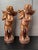 Figurative Pair of Large VTG Cherub Figurines With a Gold /Bronze-Toned Finish 18" T. For Sale - Image 3 of 5
