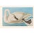 Turquoise XL Cottage Print of Swan After John J. Audubon, 1966 For Sale - Image 8 of 8