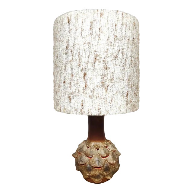 Vintage Ceramic Table Lamp, 1960 For Sale