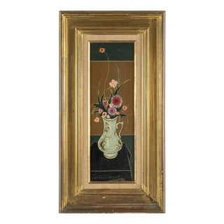 Simon-Auguste, Bouquet, Early 20th Century, Oil on Canvas, Framed For Sale