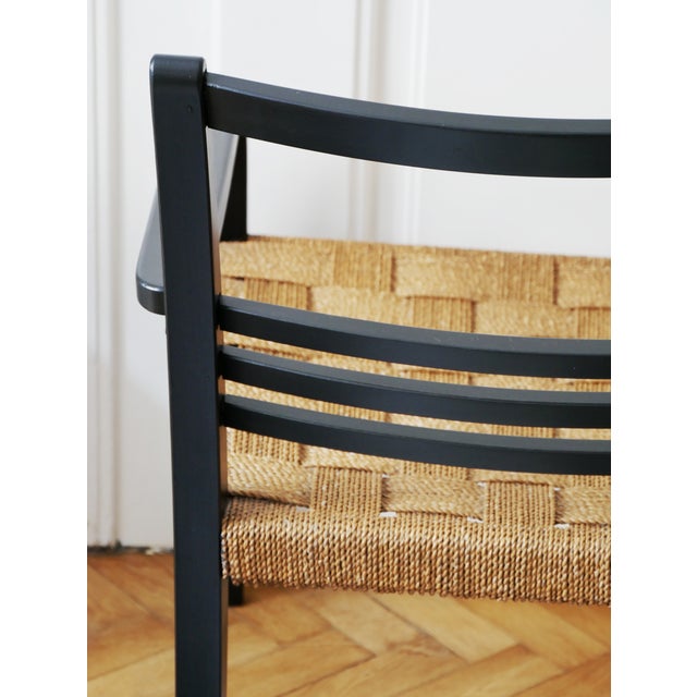 1940s Bauhaus Wicker Chair, 1940s For Sale - Image 5 of 10