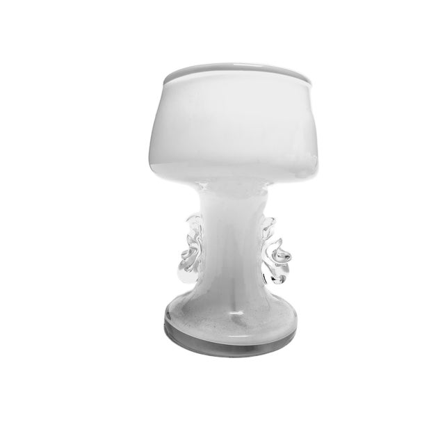 Vintage Polish Glass Vase from HSG Tarnowiec, 1970s For Sale - Image 17 of 17