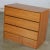 Mid-Century Modern KODI----Vintage Scandinavian Modern Gentlemen's Chest Teak 3 Drawer Marked Made in Denmark For Sale - Image 3 of 11