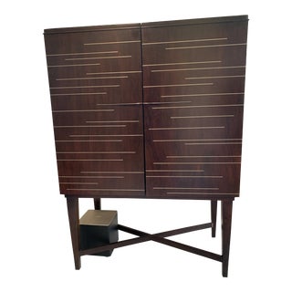 Bernhardt Martha Stewart Opal Point Larkspur Bar Cabinet For Sale