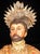 Gold Spanish Artist, Colonial Sculpture of Saint Francis Xavier, 18th Century, Polychrome Wood For Sale - Image 8 of 11